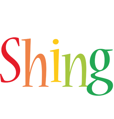 Shing birthday logo