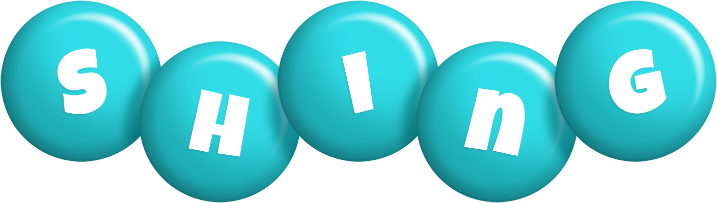 Shing candy-azur logo