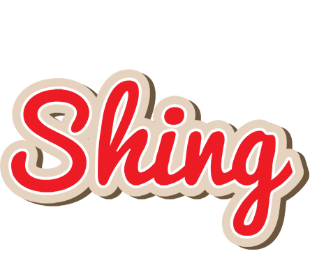 Shing chocolate logo