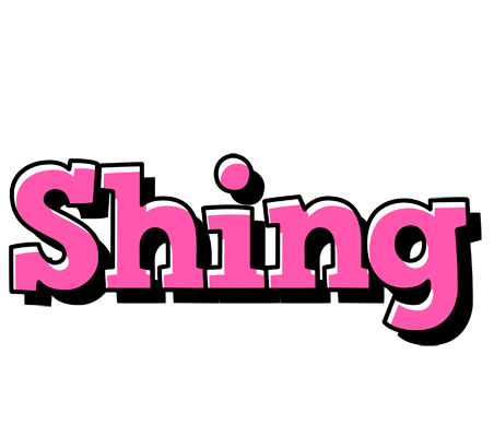 Shing girlish logo