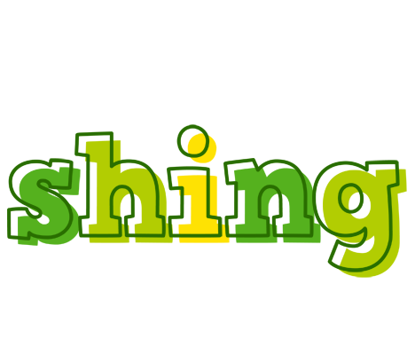 Shing juice logo