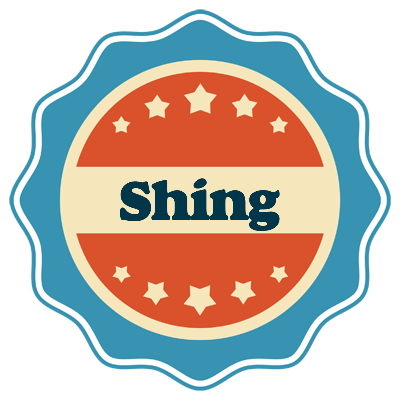 Shing labels logo