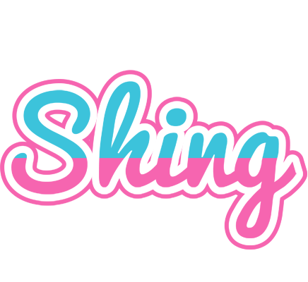 Shing woman logo