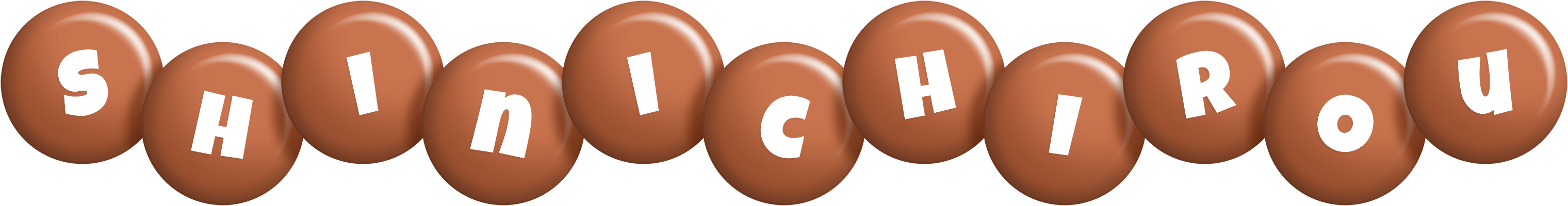 Shinichirou candy-brown logo