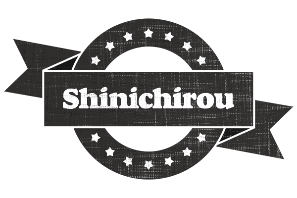 Shinichirou grunge logo