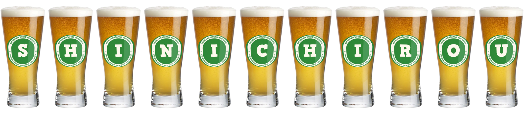 Shinichirou lager logo