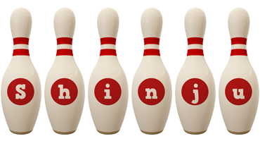 Shinju bowling-pin logo