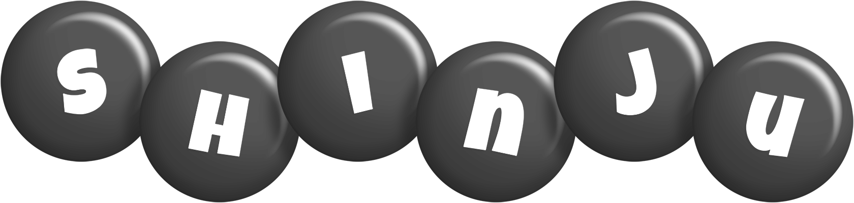 Shinju candy-black logo