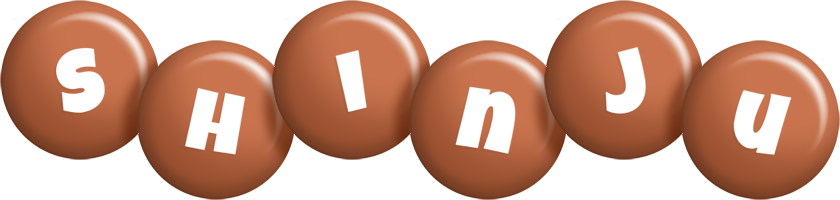 Shinju candy-brown logo