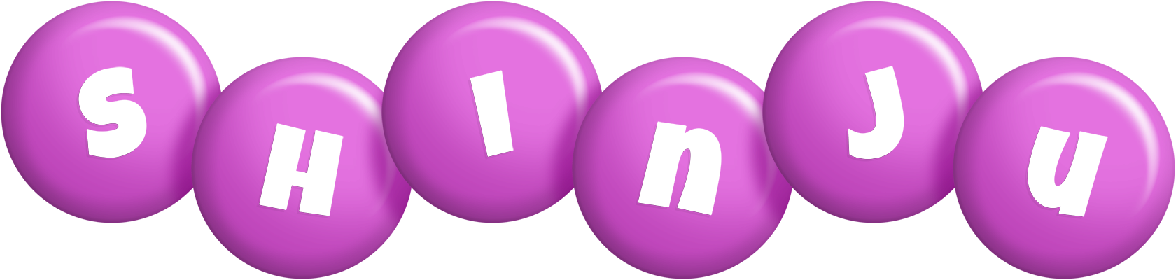 Shinju candy-purple logo