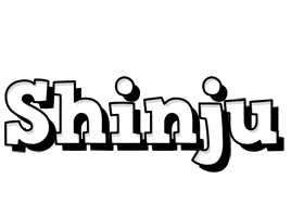 Shinju snowing logo