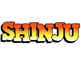 Shinju sunset logo