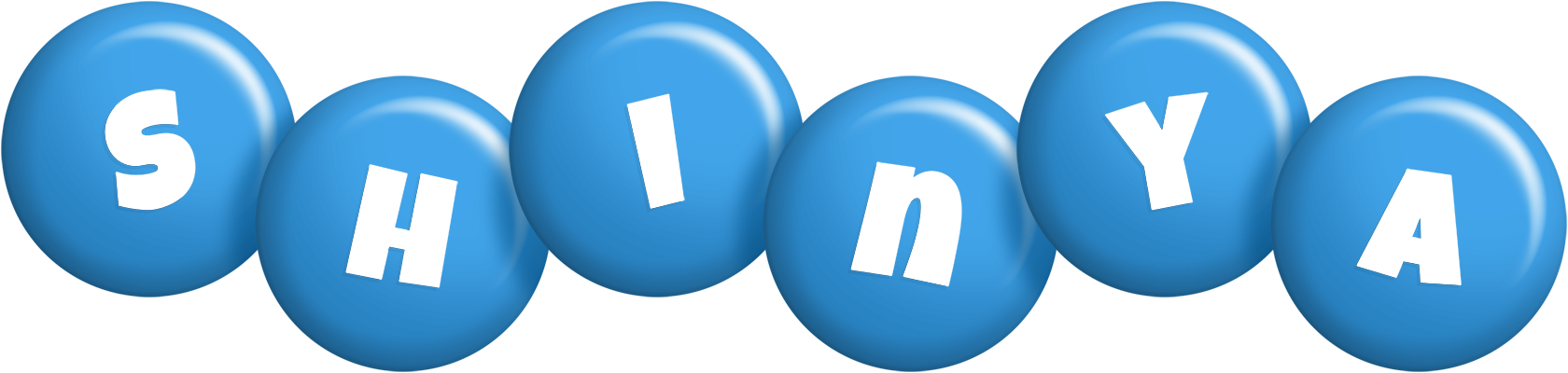 Shinya candy-blue logo
