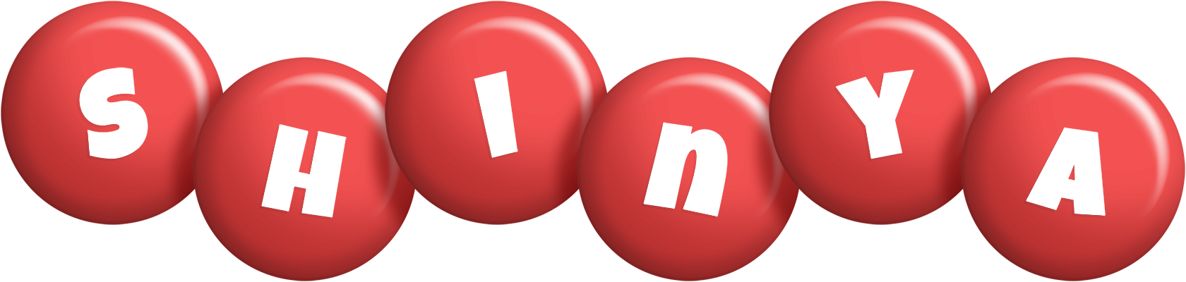 Shinya candy-red logo
