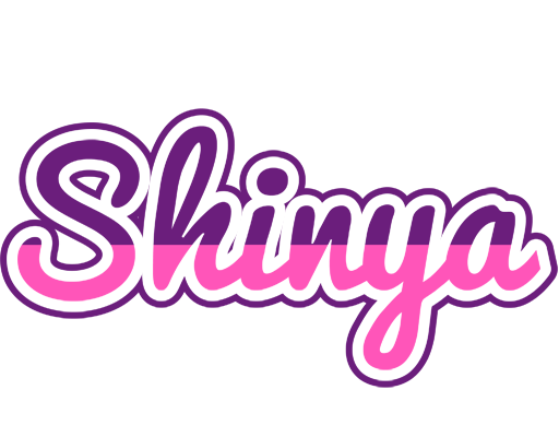 Shinya cheerful logo