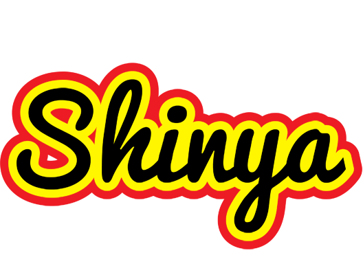 Shinya flaming logo