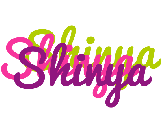 Shinya flowers logo