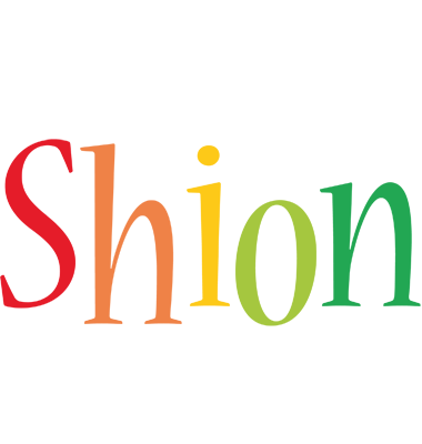 Shion birthday logo