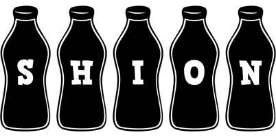 Shion bottle logo