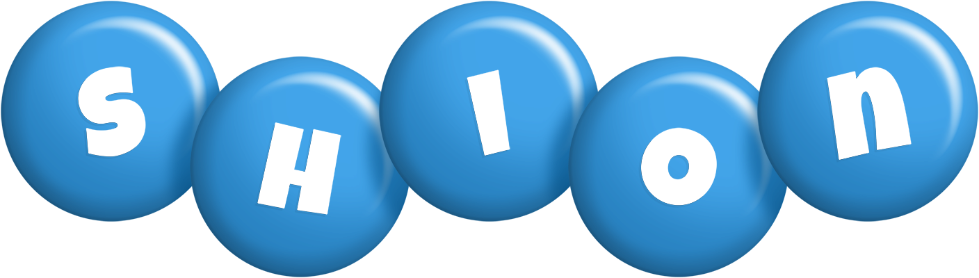 Shion candy-blue logo