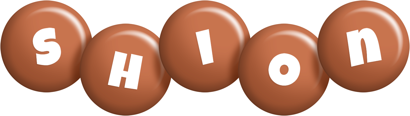 Shion candy-brown logo