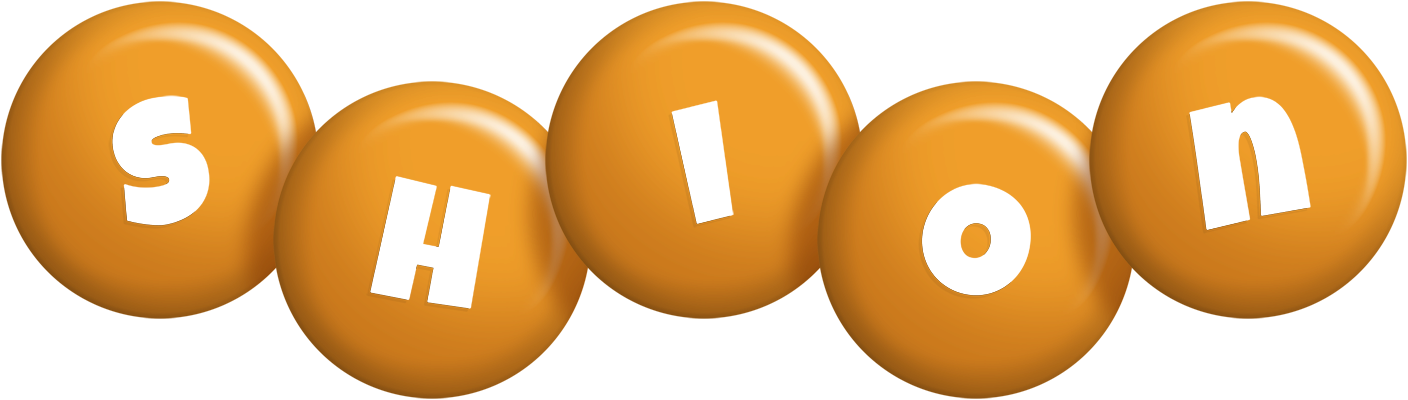 Shion candy-orange logo