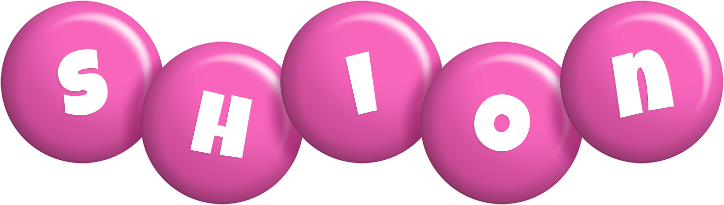 Shion candy-pink logo