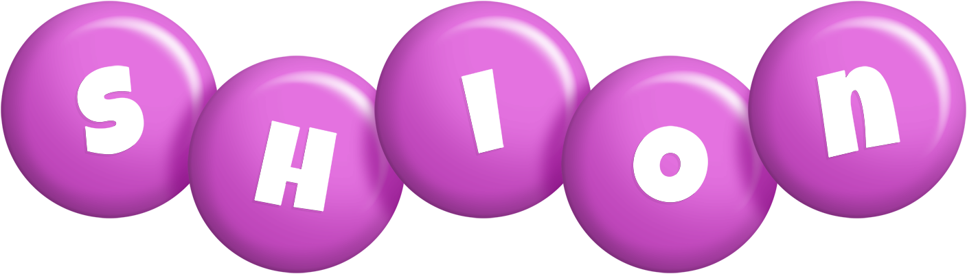 Shion candy-purple logo