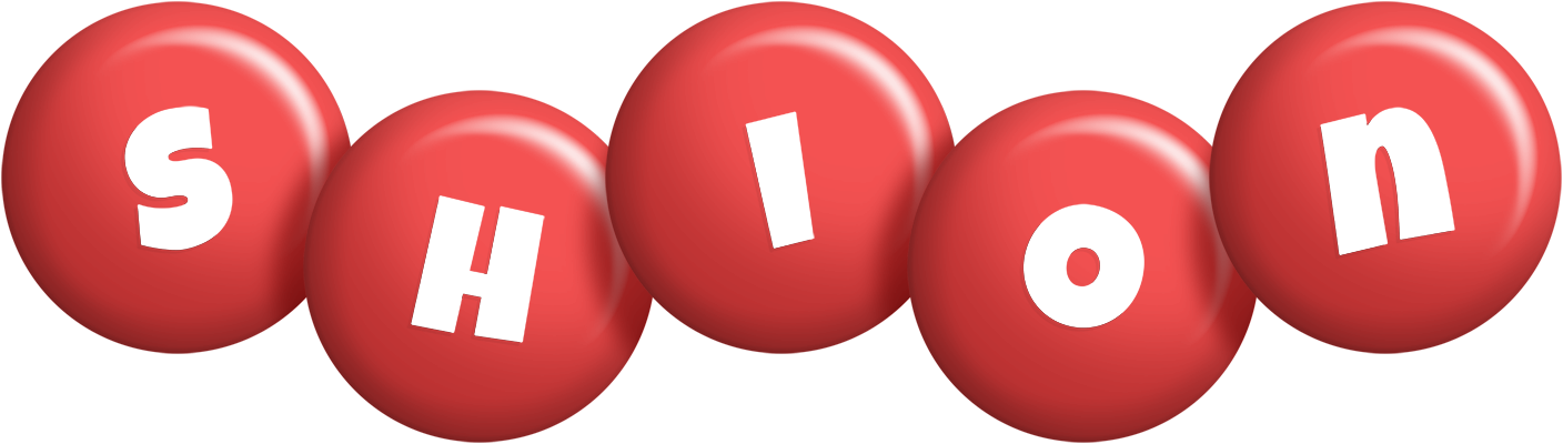 Shion candy-red logo
