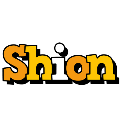 Shion cartoon logo