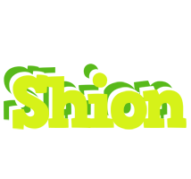 Shion citrus logo