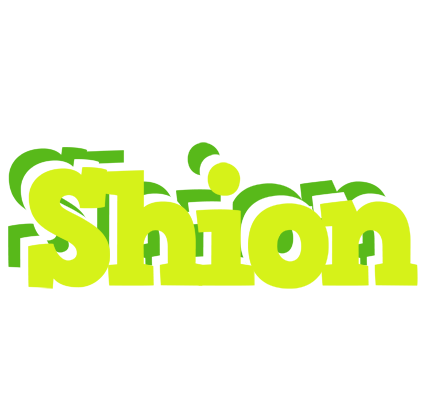Shion citrus logo