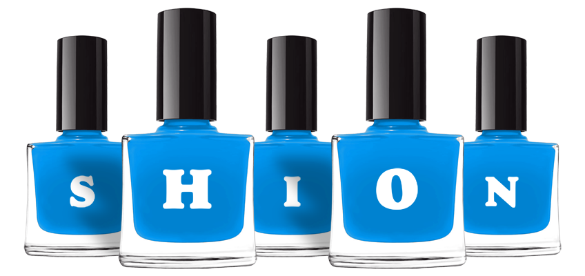 Shion glossy logo
