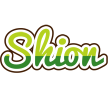 Shion golfing logo