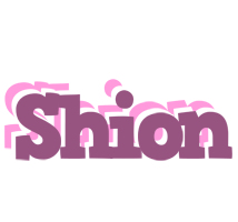 Shion relaxing logo