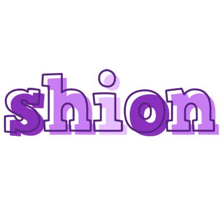 Shion sensual logo