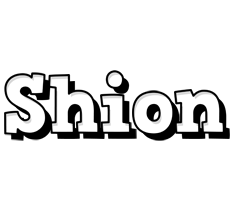 Shion snowing logo