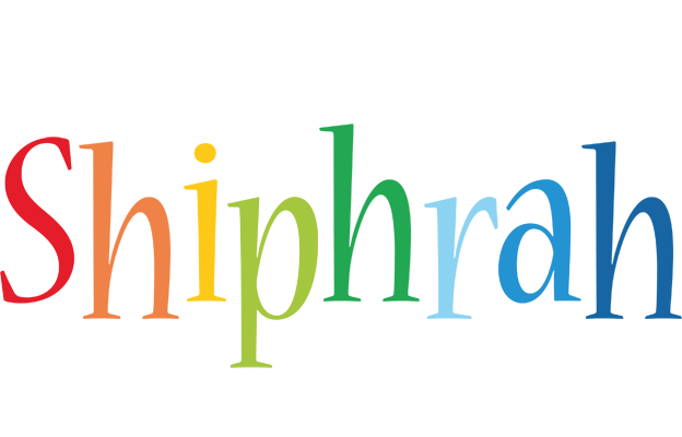 Shiphrah birthday logo