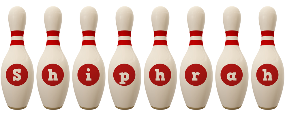 Shiphrah bowling-pin logo