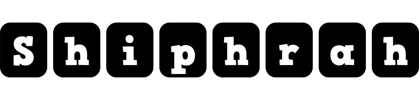 Shiphrah box logo