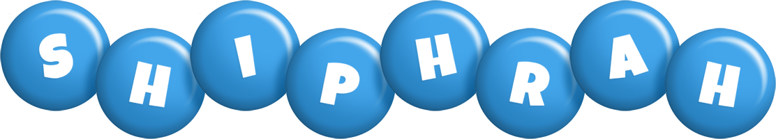 Shiphrah candy-blue logo