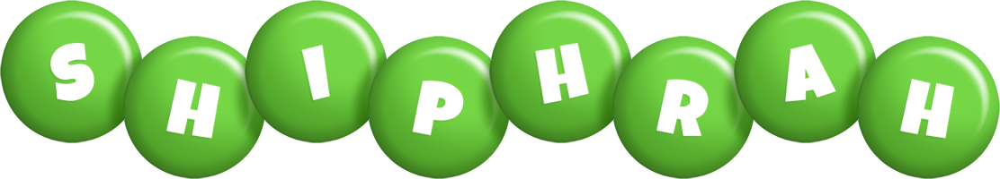 Shiphrah candy-green logo