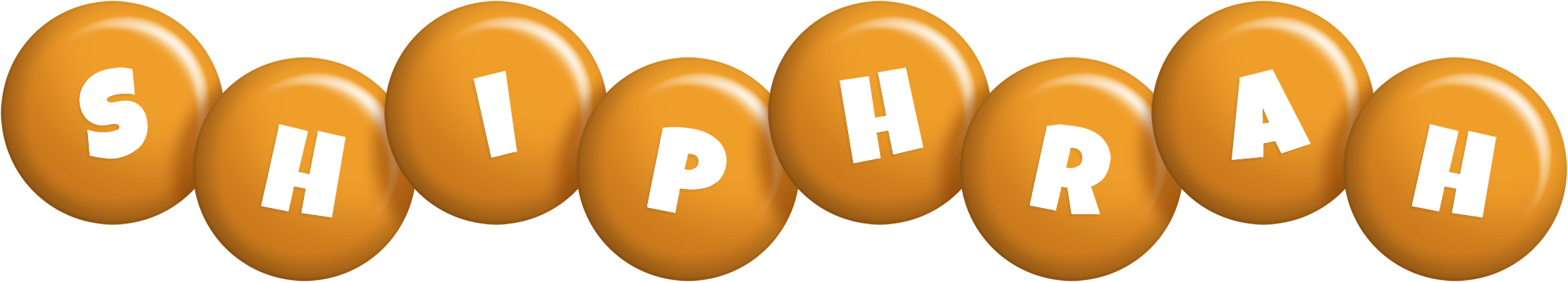 Shiphrah candy-orange logo