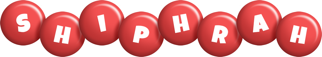 Shiphrah candy-red logo