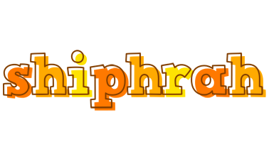 Shiphrah desert logo