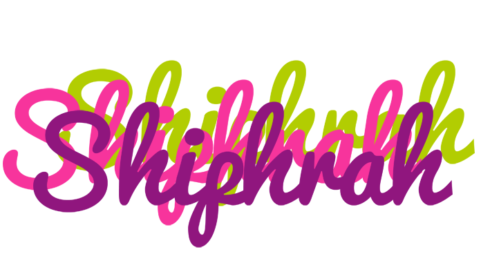 Shiphrah flowers logo