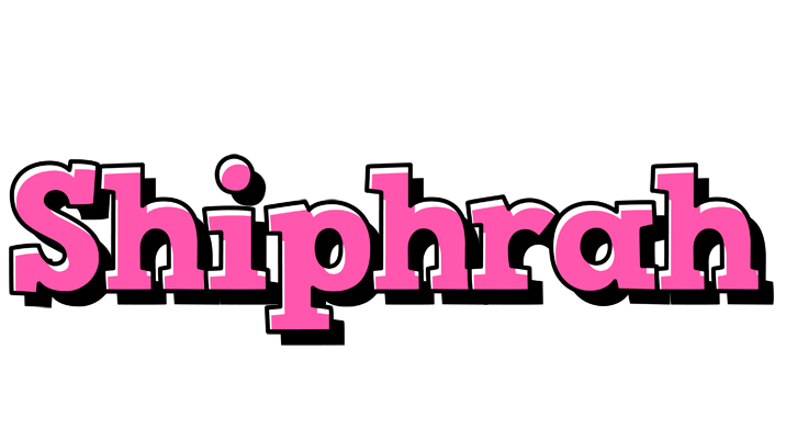 Shiphrah girlish logo