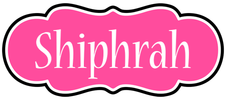 Shiphrah invitation logo