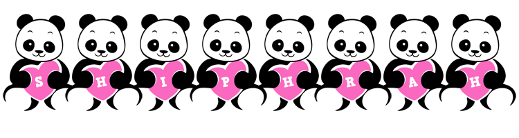 Shiphrah love-panda logo