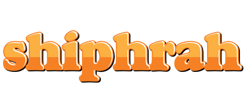 Shiphrah orange logo